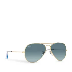 Okulary przeciwsłoneczne Ray-Ban 0RB3025 001/3M Gold/Blue Gradient Grey - Rozmiar (EU) 58