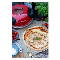 Piec do pizzy ARIETE 928/01 Pizza Italia 1200W średnica 33 cm Czerwony