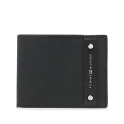 Большой мужской кошелек Tommy Hilfiger Th Business Lea Mini CC Wallet AM0AM11273 BDS