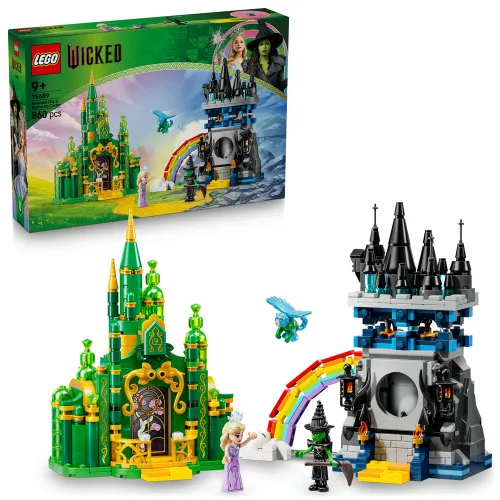 Конструктор пластиковый LEGO Wicked 75689 Изумрудный город и замок Кьямо Ко