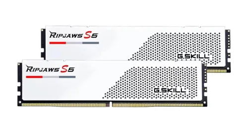 Pamięć RAM G.Skill Ripjaws S5 DDR5 64GB (2 x 32GB) 6000 CL30 Biały