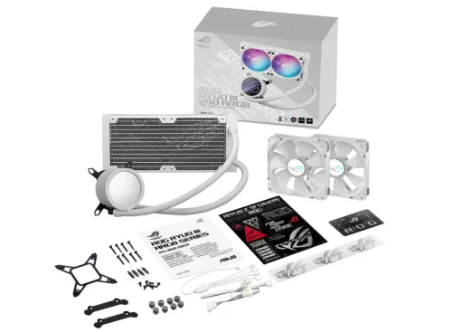 Chłodzenie ASUS ROG RYUO III 240 ARGB White Edition Biały