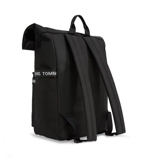 Tommy Jeans esențiale Rolltop Rucsac AM0AM11515 Negru BDS