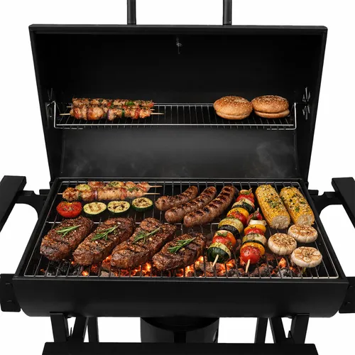 Grill węglowy VELACO VL19 Czarny