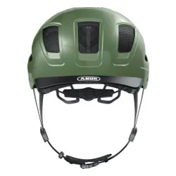 Kask rowerowy ABUS Hyban 2.0 Jade Ciemnozielony Miejski (rozmiar M)