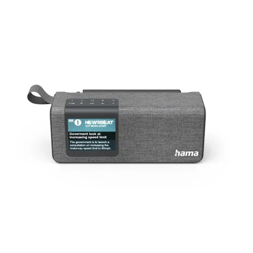 Radioodbiornik Hama DR200BT Radio FM DAB+ Bluetooth Szary