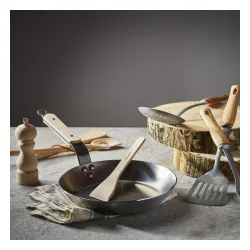 DE BUYER Mineral B Bois 28 cm - patelnia ze stali węglowej