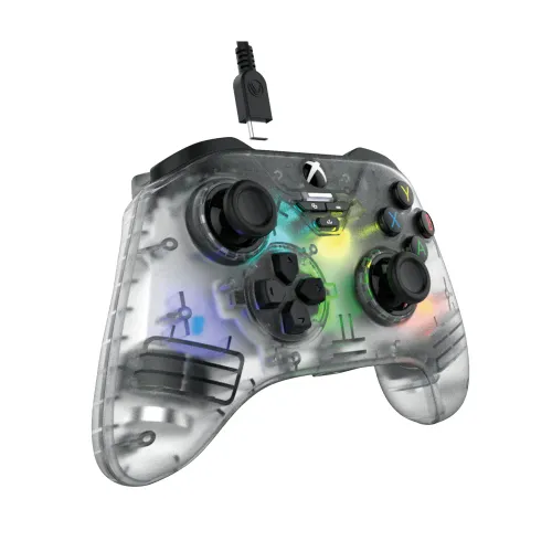 Pad Snakebyte SB922350 GAMEPAD RGB X do PC Xbox Przewodowy Przeźroczysty