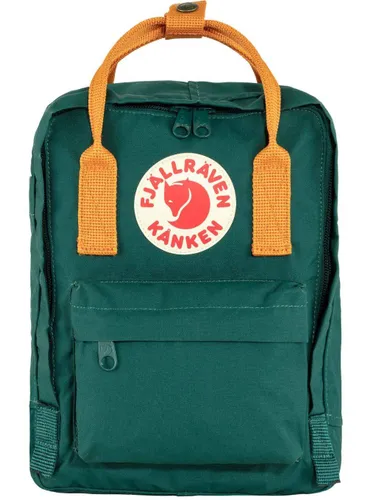 Fjallraven Kanken Mini sırt çantası - arctic green / baharatlı turuncu