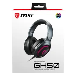 Наушники геймерские / игровые MSI Immerse GH50 черный (S37-0400020-SV1)