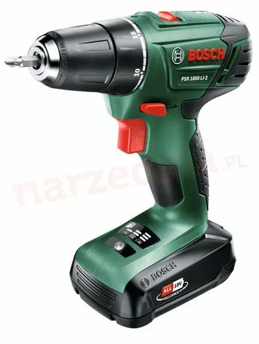 Дрель-шуруповерт аккумуляторная Bosch PSR 1800 LI-2 1x1. 5Ah