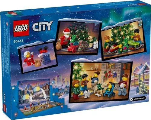 LEGO City 60436 Kalendarz Adwentowy 2024