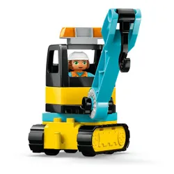 LEGO 10476 DUPLO Plac budowy z pojazdami 3 w 1