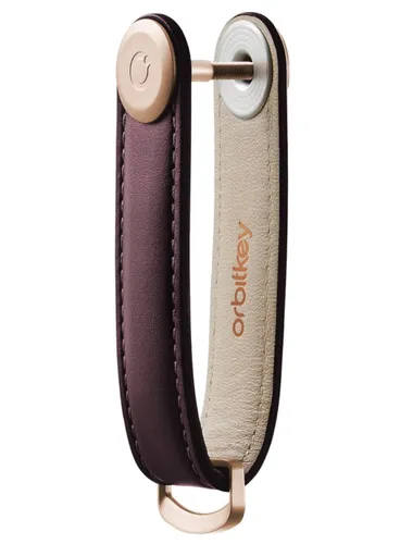 Skórzane etui na klucze Orbitkey Key Organiser Leather - wine