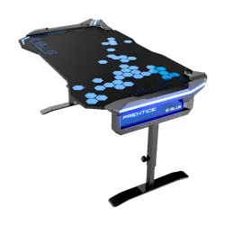 Biurko E-BLUE EGT004BK 135cm Regulacja wysokości Czarno-niebieski