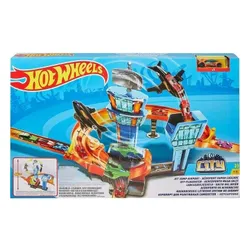 Hot Wheels GFH90 Zestaw lotnisko kaskaderskie