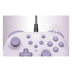 Pad Hori Turbo Cozy Lavender do Nintendo Switch 2 Przewodowy