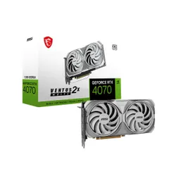 Karta graficzna MSI GeForce RTX 4070 VENTUS 2X WHITE OC 12GB GDDR6X 192bit DLSS