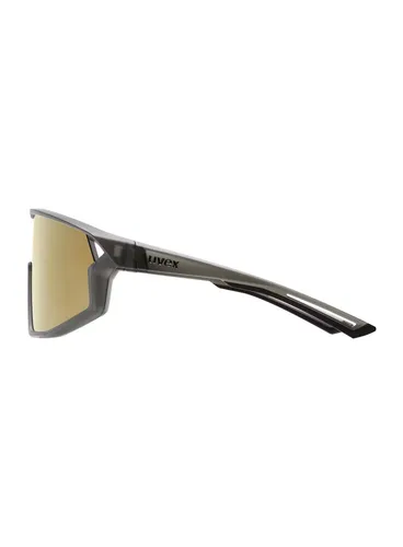 Okulary rowerowe Uvex Skyryse - smoke matt/gold