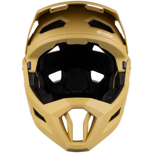 Kask rowerowy dla dorosłych full face Force Venom z odpinaną szczęką