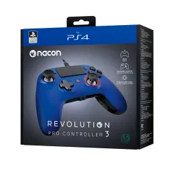 Pad Nacon Revolution Pro Controller 3 do PS4 Przewodowy Niebieski