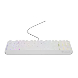 Klawiatura mechaniczna Genesis Thor 230 TKL US RGB Outemu Brown Biały