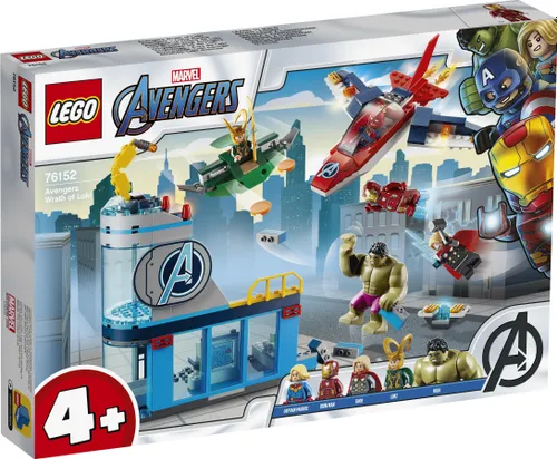 Конструктор Lego Marvel Avengers-гнев Локи (76152)