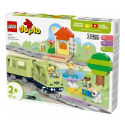 LEGO DUPLO bricks 10427 Интерактивное приключение на поезде