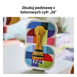 LEGO 43032 Editions Football Oficjalne logo FIFA World Cup 2026