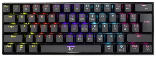 Klawiatura gamingowa Black Shark Shinobi Outemu Brown przewodowa mechaniczna podświetlana czarna