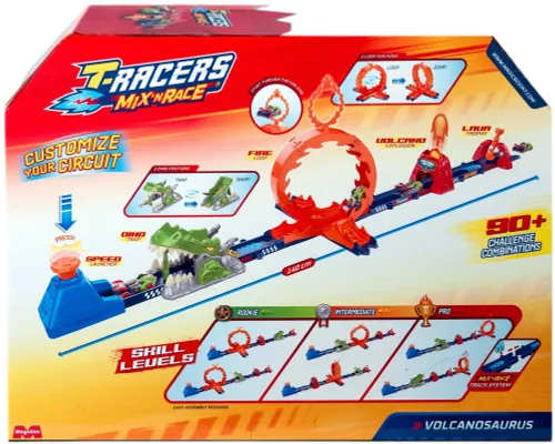 Wyrzutnia MAGIC BOX T-Racers Mix’n Race Volcano Saurus PTRSP114IN20