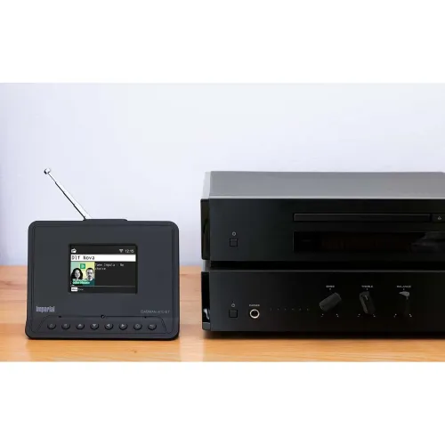 Radioodbiornik Imperial DABMAN i410 Radio FM, DAB+, Internetowe Wi-Fi Bluetooth Czarny