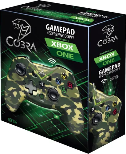 Беспроводной/проводной геймпад Cobra QSP306 для Xbox One, ПК, PS3