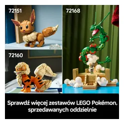 LEGO 72154 Pokémon Kultowy Pokéball z Trenerami