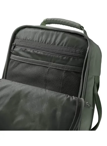 Plecak podróżny średni Puccini Jetzy - zielony