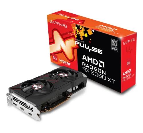 Karta graficzna Sapphire Pulse Radeon RX 9060 XT 8GB GDDR6 128bit FSR