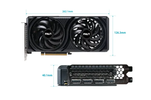 Karta graficzna Palit GeForce RTX 5060 Infinity 2 OC 8GB GDDR7 128bit DLSS 4