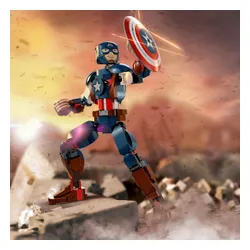 LEGO Super Heroes 76258 Figurka Kapitana Ameryki do zbudowania