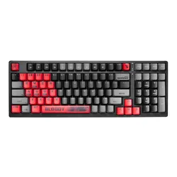 Klawiatura gamingowa A4Tech Bloody S98 Sports BLMS Red Plus przewodowa mechaniczna podświetlana czarna