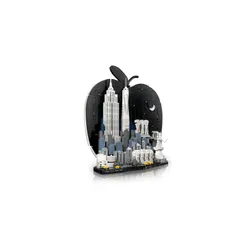 LEGO Architecture 21066 Nowy Jork Wielkie Jabłko, zestaw klocków 18+