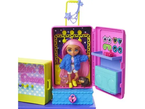 Barbie ekstra set + küçük bebek + hayvanlar