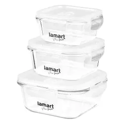 Zestaw pojemników Lamart Air LT6012 3szt.