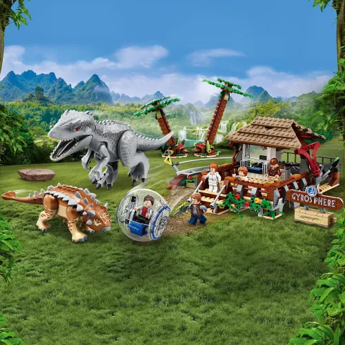 Конструктор Lego Jurassic World Indominus Rex против анкилозавра (75941)