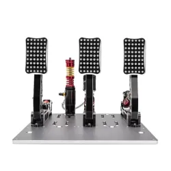 Pedały Simagic P2000-S100R Crimson Edition Hydrauliczne 100kg Load Cell
