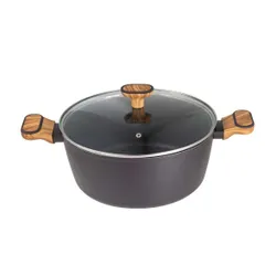 Garnek Multiclad 28Cm Z Pokrywą Bergner Bg-56038 Charcoal