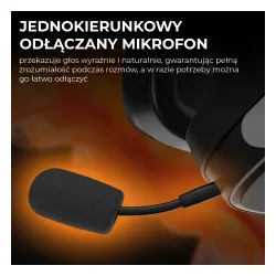 Słuchawki bezprzewodowe z mikrofonem Ajazz AHM09 MAX Nauszne Czarny