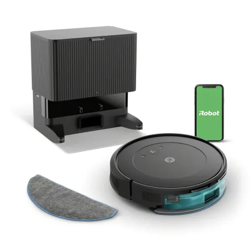 Робот-пылесос iRobot Roomba Combo Essential 2 Функция уборки Уборка станции 68 дБ Черный