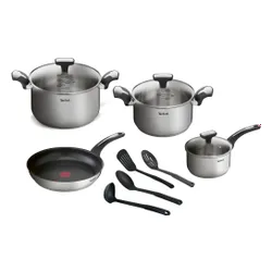 Zestaw garnków TEFAL Emotion E300SB74 (11 elementów)
