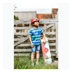 Kask rowerowy dziecięcy Hornit Aviators red