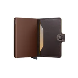 Portfel kieszonkowy RFID Secrid Miniwallet Original - chocolate